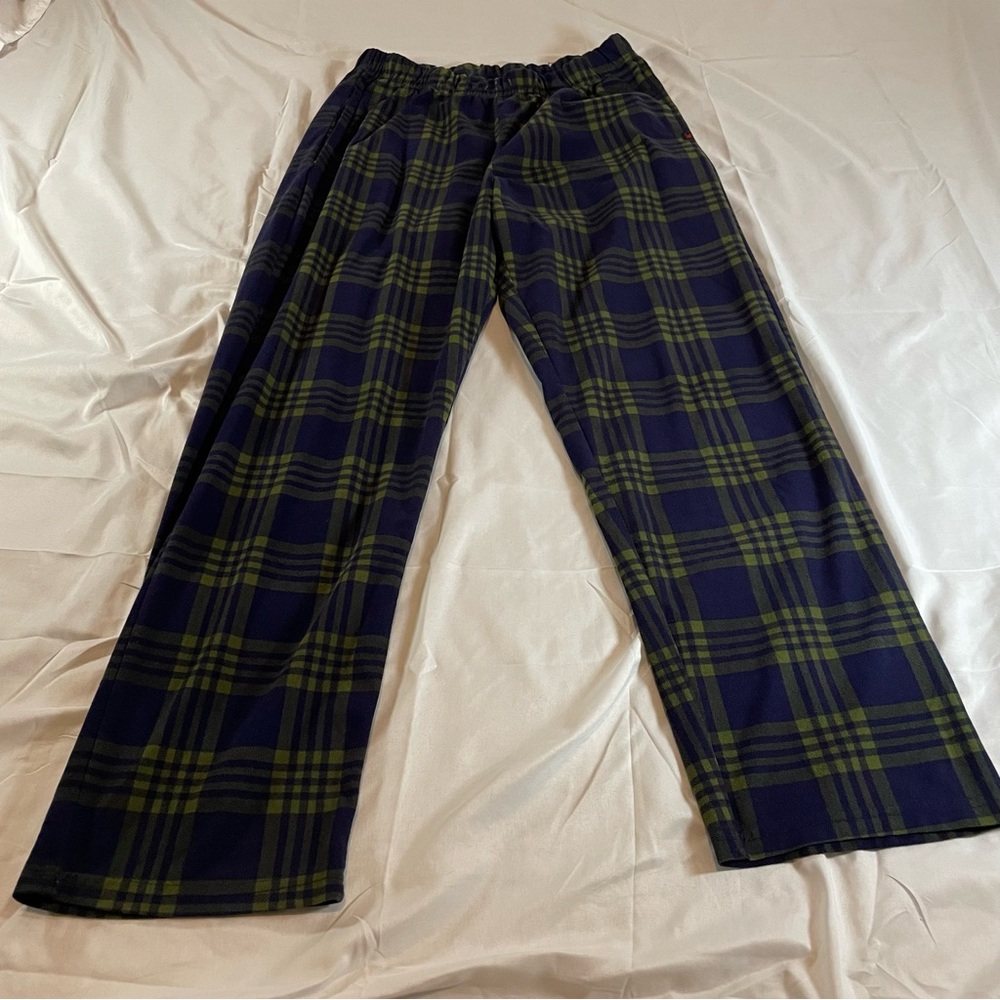 Spyder Blue and Green Plaid Men's‎ Pajama Pants